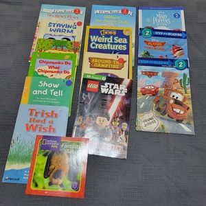 Level 2 Reading Book Lot